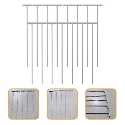 15 Pcs Horse Feed Bucket Covers Entrance Wire Traps Bar