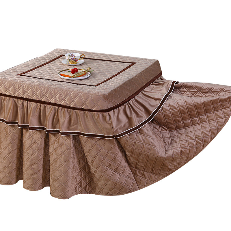 正方形加厚电炉罩烤火桌子罩新款电暖炉桌布罩加绒麻将机罩,居家布艺,烤火罩,淘宝优惠券,粉丝福利购,淘宝优惠卷