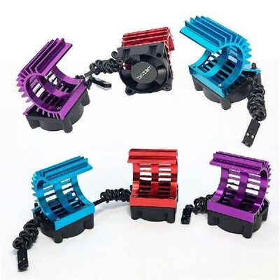 RC 380 390 2838 2845 2847 Motor Cover HeatSink Cooling Fan