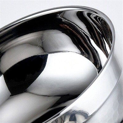 Double Layer AntiRust Stainless Steel Classic Bowl Thermal