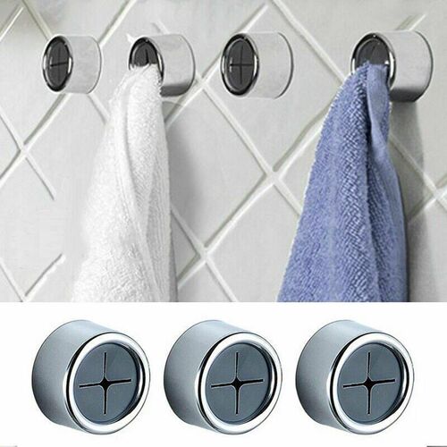 Towel Holder Towel Hook Wash Cloth Tea Clips Holder Self Adh