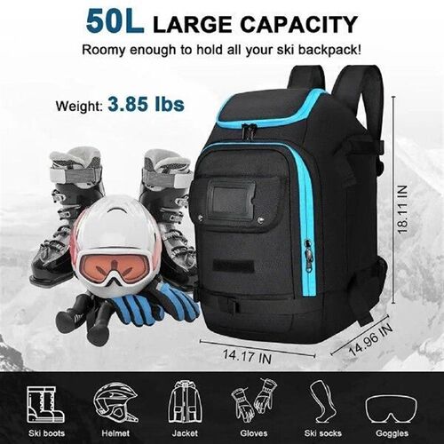 Ski Boot Bag Storage Bag Sturdy Practical Oxford Cloth