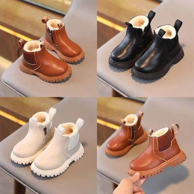 Autumn Winter Baby Kids Short Boots Super Warm Boys Girls Sh