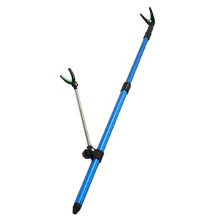 铝合金大物支架长杆钓箱钓椅炮台20mm加粗超硬巨物竿架杆后挂地插