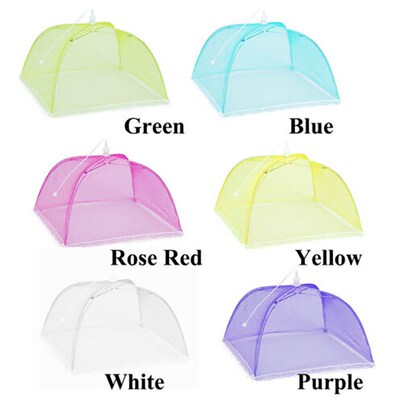 1pcs Washable Mesh For Picnic BBQ Keep Out Flies Bugs Mosqui