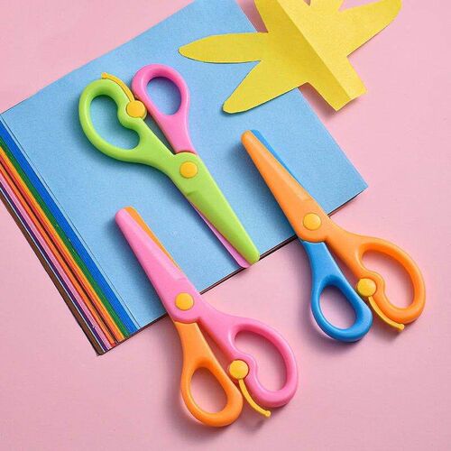 Childrens Scissors, Kindergarten Craft Scissors, Elementary