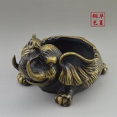 仿古高档烟灰缸摆件客厅卧室复古个性 创意车载饰品