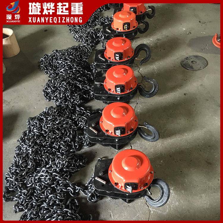 厂家定做DHS吨型慢速环链电动葫芦爬架群起重机械销售葫芦
