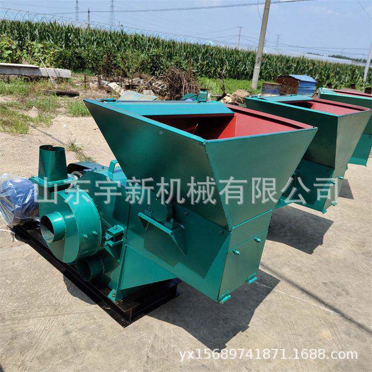 黄豆秸秆粉粉碎机除尘款锤片式粉草机 玉斜口872米粮食草机图片
