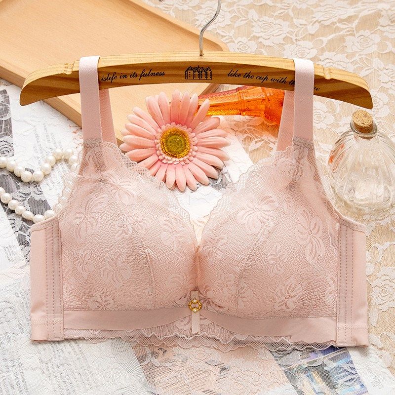 春夏季蕾丝内衣女小胸聚拢上托薄款收副乳无钢圈调整型加厚文胸罩,女士内衣/男士内衣/家居服,文胸,淘宝优惠券,粉丝福利购,淘宝优惠卷