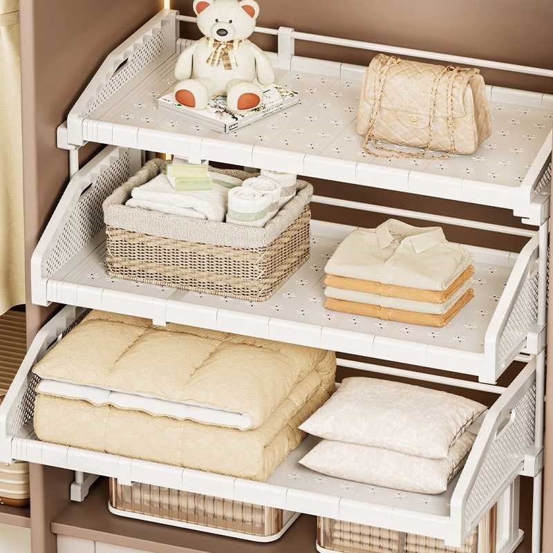 衣柜抽拉隔板可伸缩抽屉式衣物收纳整理篮衣橱衣服裤子分层置物架,厨房/烹饪用具,抹布架/厨房清洁收纳架,淘宝优惠券,粉丝福利购,淘宝优惠卷