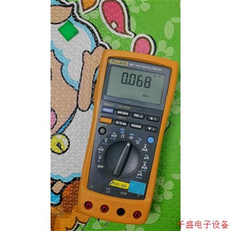 议价直拍不发:福禄克187万用表万能表成色漂亮无配件后盖少两螺