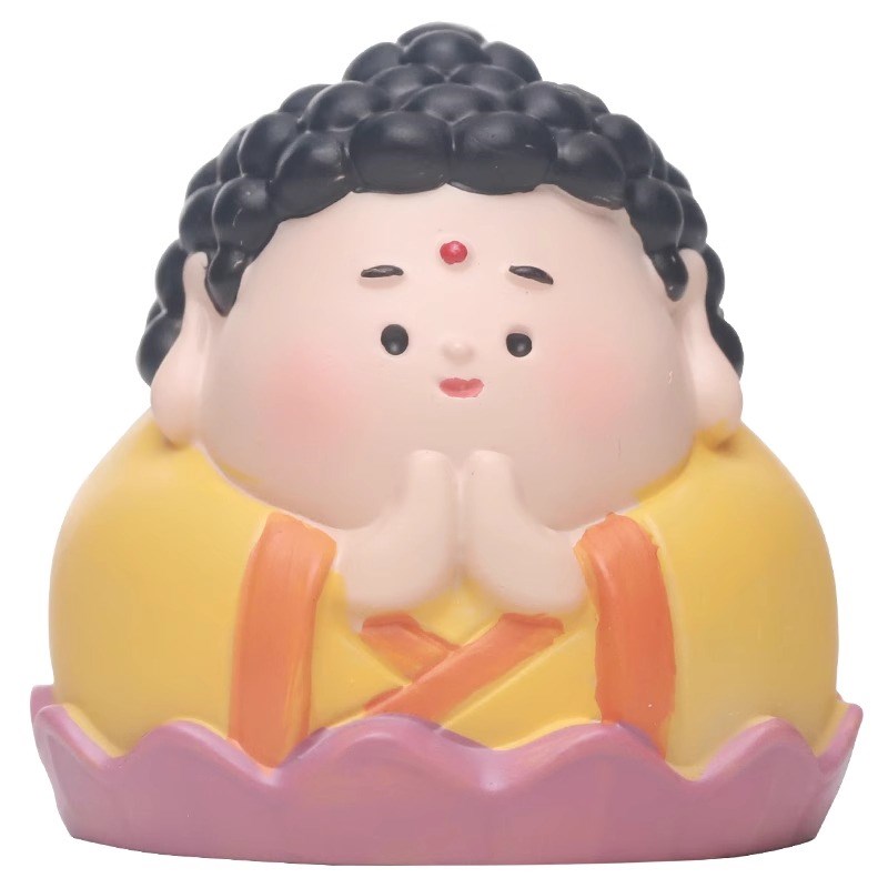 台式机电脑显示器屏幕装饰品摆件创意车载中控台办公室工位桌面上