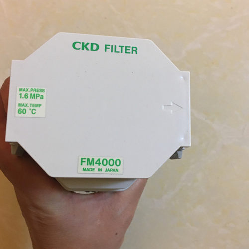CKD正品过滤器FM4000-15-W空气过滤器1/2口径5微米过滤精度