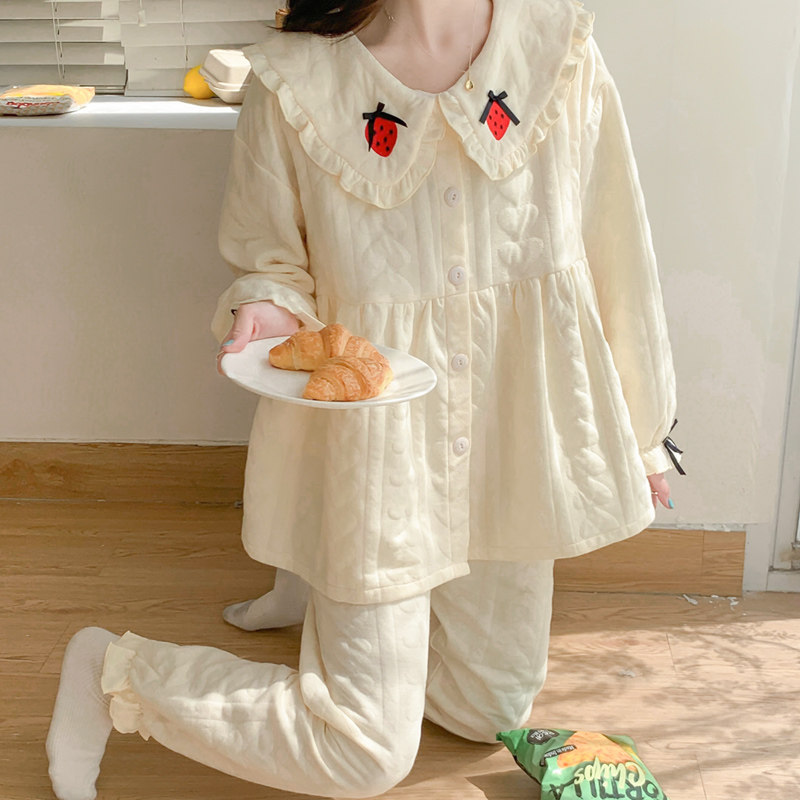 空气棉月子服秋冬款产后哺乳两件套纯棉孕妇睡衣春季喂奶宽松家居,孕妇装/孕产妇用品/营养,家居服套装,淘宝优惠券,粉丝福利购,淘宝优惠卷