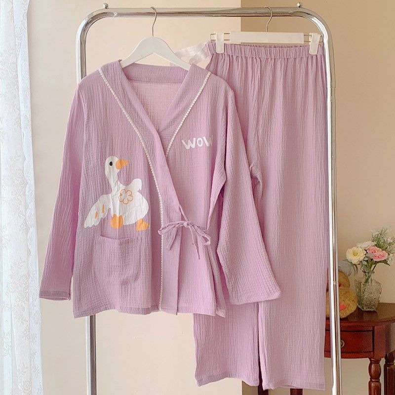 月子服夏季薄款纯棉产后孕妇哺乳喂奶睡衣春秋天纱布怀孕期家居服,孕妇装/孕产妇用品/营养,家居服套装,淘宝优惠券,粉丝福利购,淘宝优惠卷