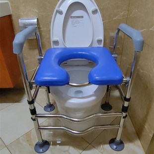 马桶增高器老人移动坐便器架子身心障碍人士加高凳坐便椅升高垫家
