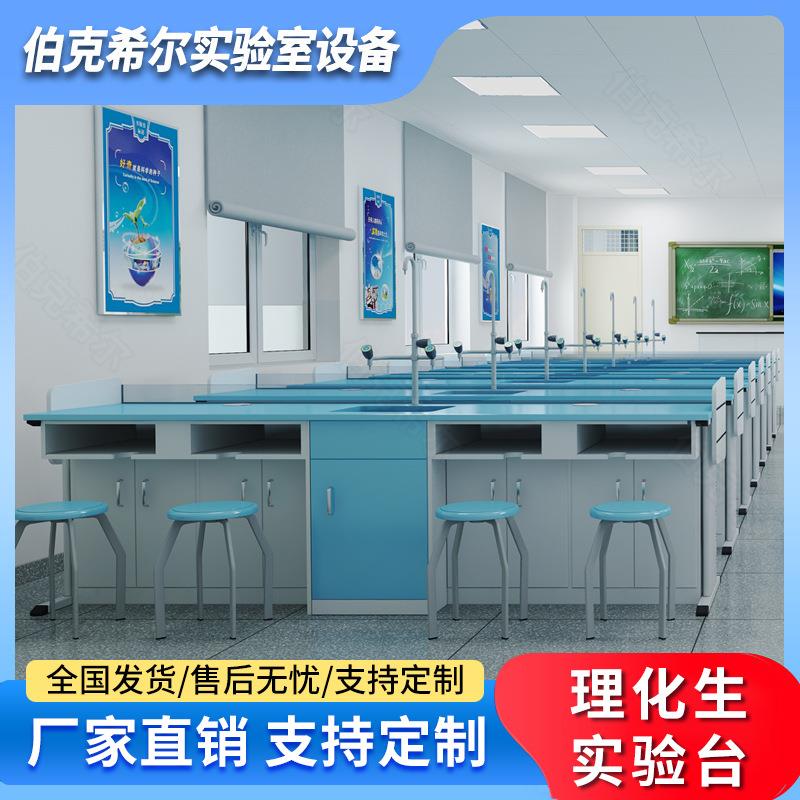 学校新型铝塑实验桌物理化学生物操作台中小学理化生实验室实验台