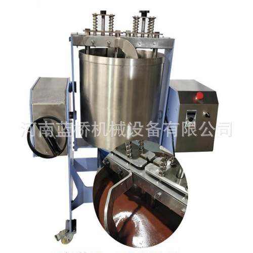 巧克力石磨机花生酱制作芝麻酱研磨设备降低细度研磨巧克力丝滑