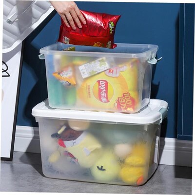 Storage box plastic box transpent dormitory organize boxes