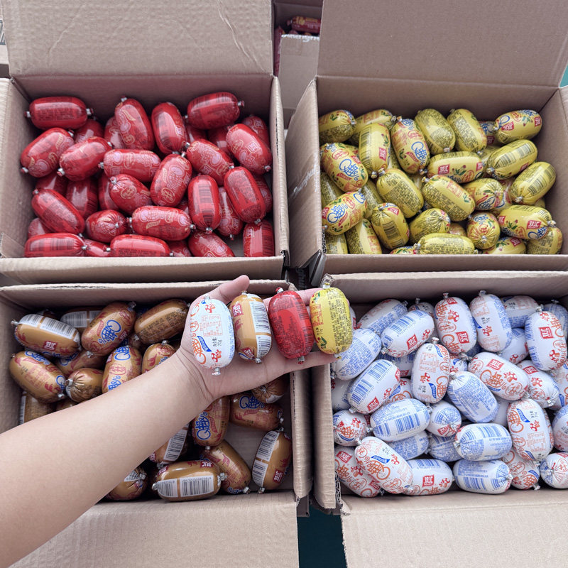 双汇q趣儿香肠70g玉米香辣孜然蘑菇味即食休闲零食小吃泡面火腿肠