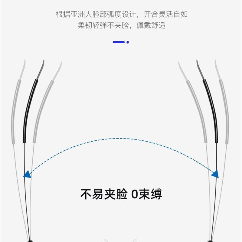 原版开模 x 姜文同款9704眼镜框无螺丝超轻8g纯钛可配近视椭圆