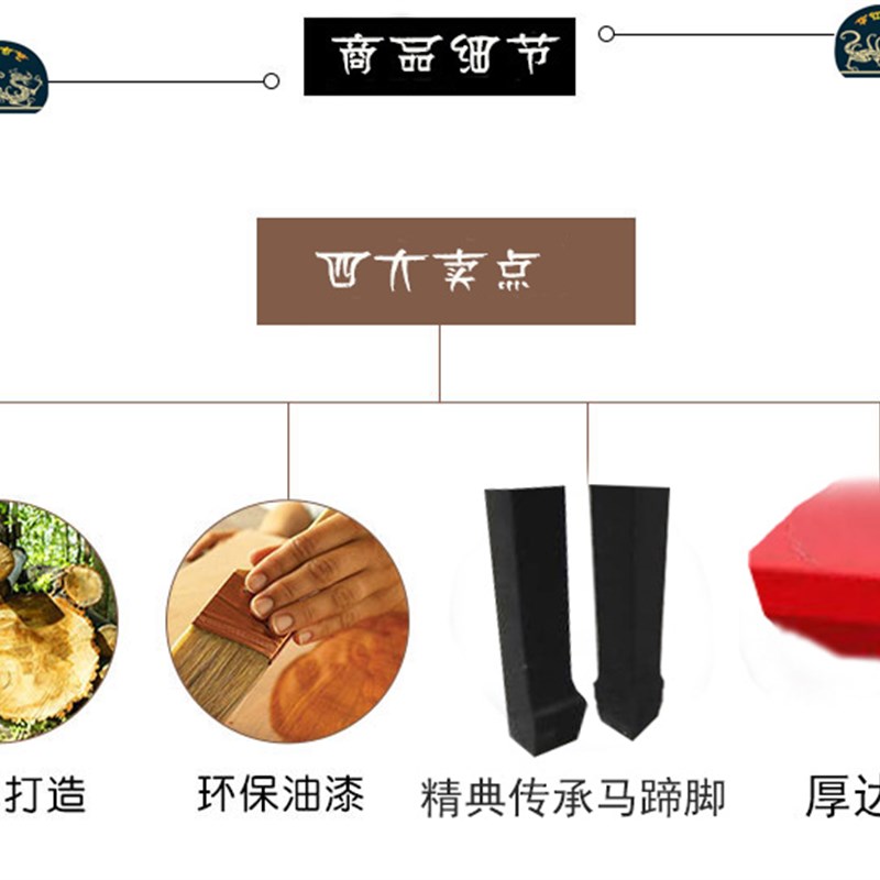 商用实木火锅桌串串店桌椅木头蓝色桌椅带电磁炉一体餐厅桌子