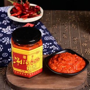 魔鬼辣椒刷刷辣酱280g玻璃瓶装云南特产家用香辣辣椒酱特辣开胃
