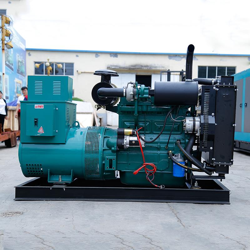 100千瓦柴油发电机组低噪音移动式发电机组医院工厂备用电源