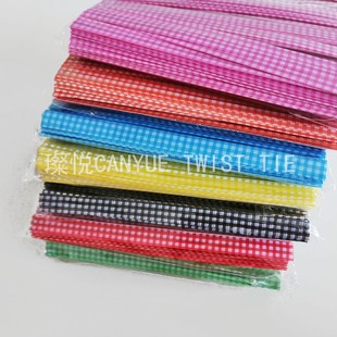 彩子塑料铁丝扎带烘焙装袋子封口扎丝绑丝面扎捆条