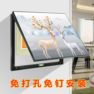 入户电表箱装饰画遮挡电闸公光纤强弱电信息配电箱弱电盒挂件