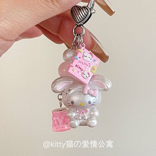 【kt系列】可爱kt猫手机链挂绳小众ccd相机包包挂件女钥匙扣礼物