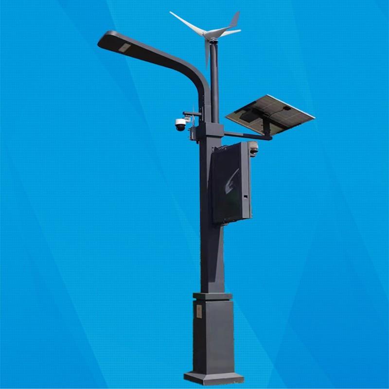 户外8米风能一体化风光互补新农村太阳能路灯6米带风机加风力发电