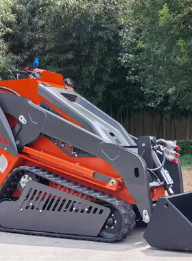 出口美国工程滑移装载机 skid steer loader 多功能铲土运输铲车