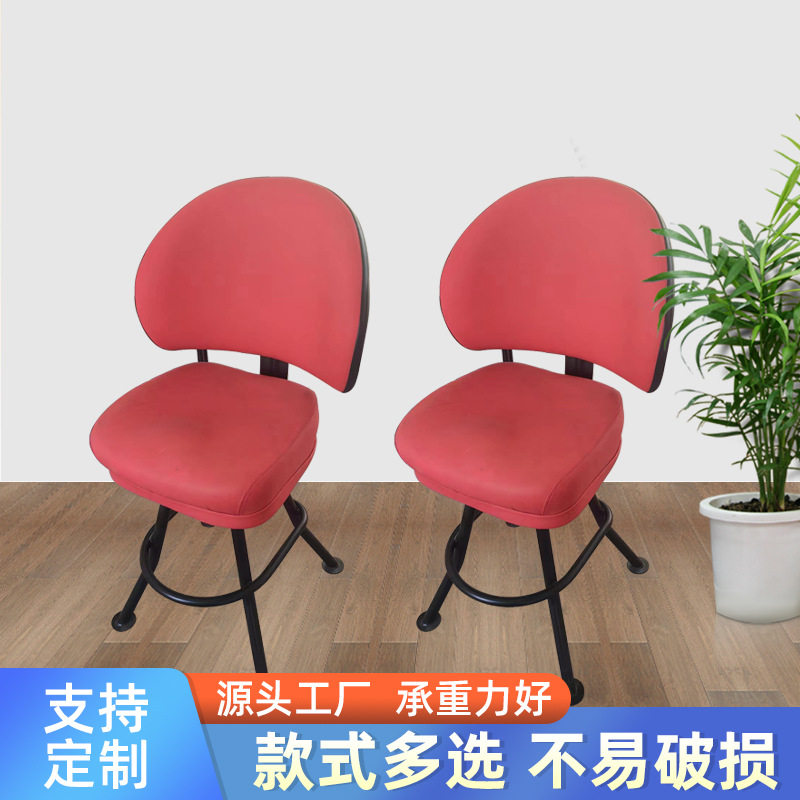 赌场轻奢椅拉霸机椅二十一点台椅吧椅鱼机椅老虎机椅澳门赌场椅