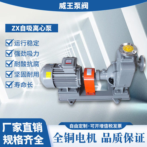 厂家直销不锈钢自吸泵200ZX400-32，离心式排污不阻塞自吸泵