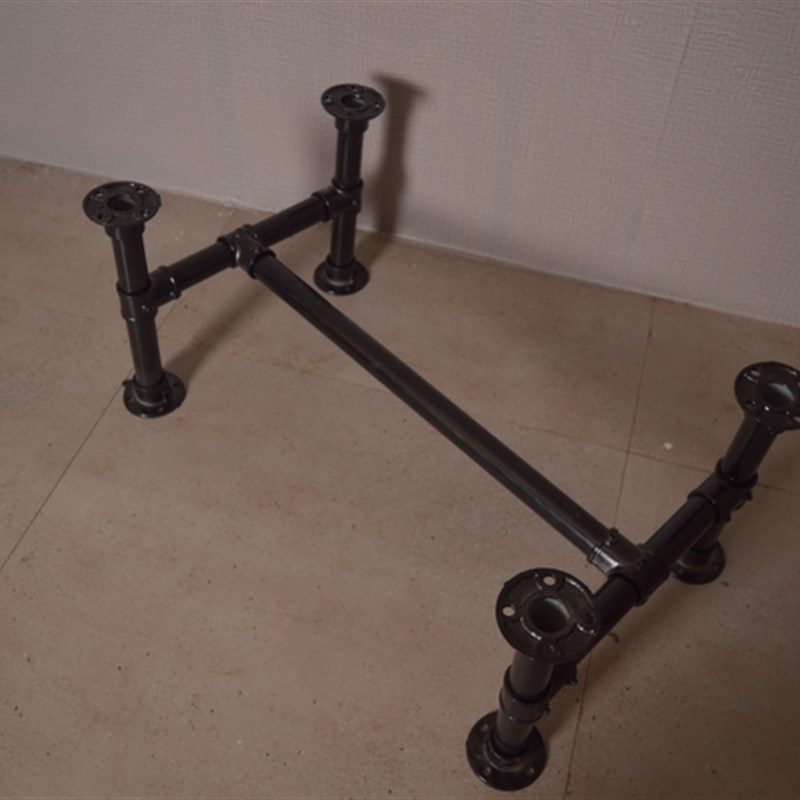 水管复古工业风美式loft餐桌茶几办公桌桌腿桌脚超强支撑桌腿