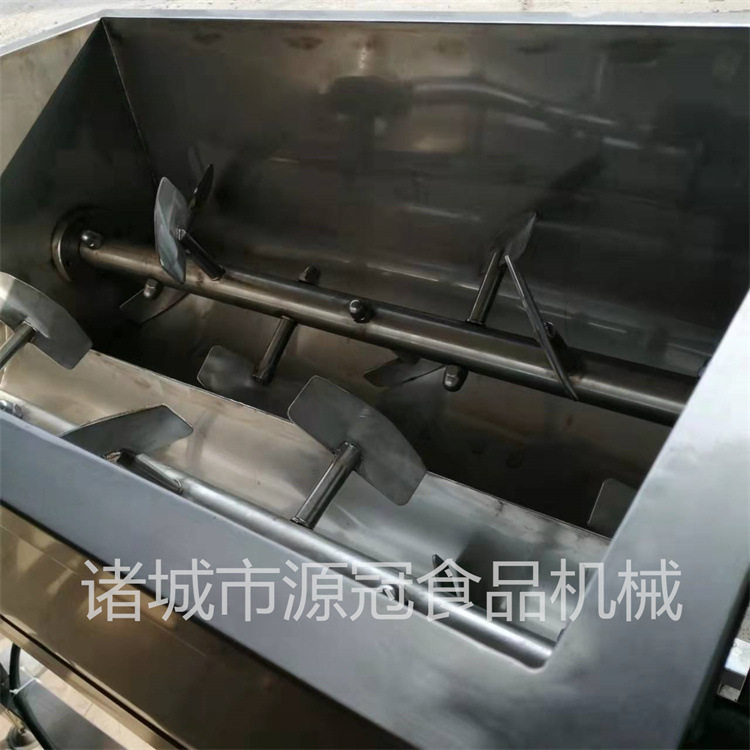 全自动双绞龙拌馅机 包子馅饺子馅四喜丸子馅料搅拌设备 源冠制造