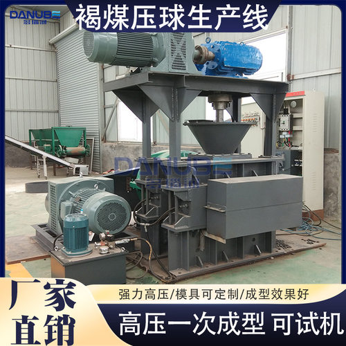 印尼褐煤压球生产线  Brown Coal Ball Pressing Production Line