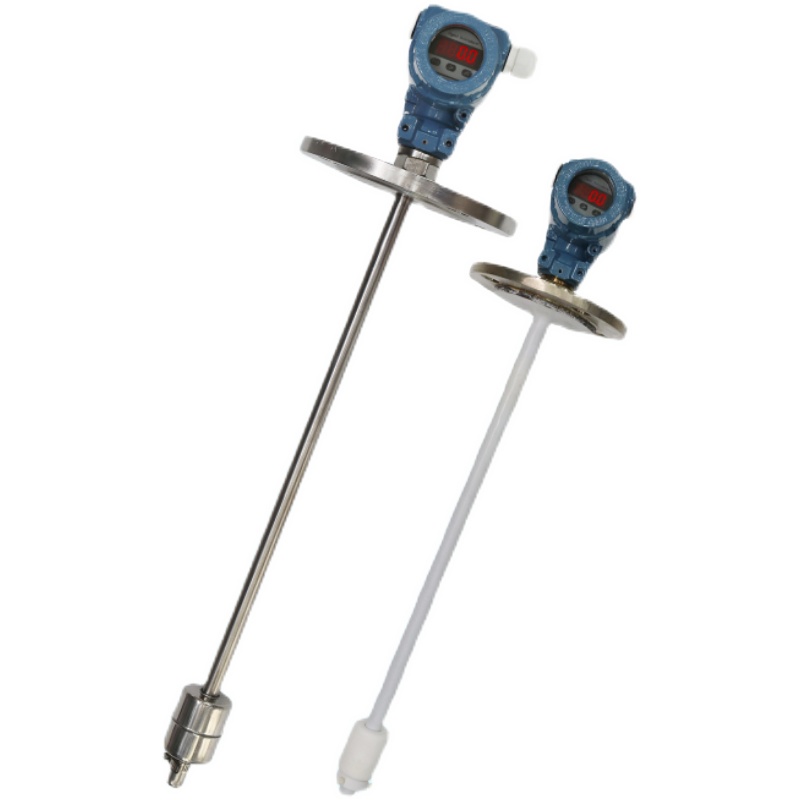 GSK浮球液位计液位变送器水位控制远传开关不锈钢四氟防腐显示