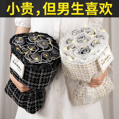 生日礼物男生送男友朋友给老公男士实用内裤花束diy手工万圣节小
