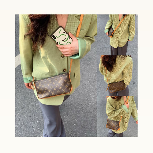 【98新】Louis Vuitton/【小船包】/植鞣革修复