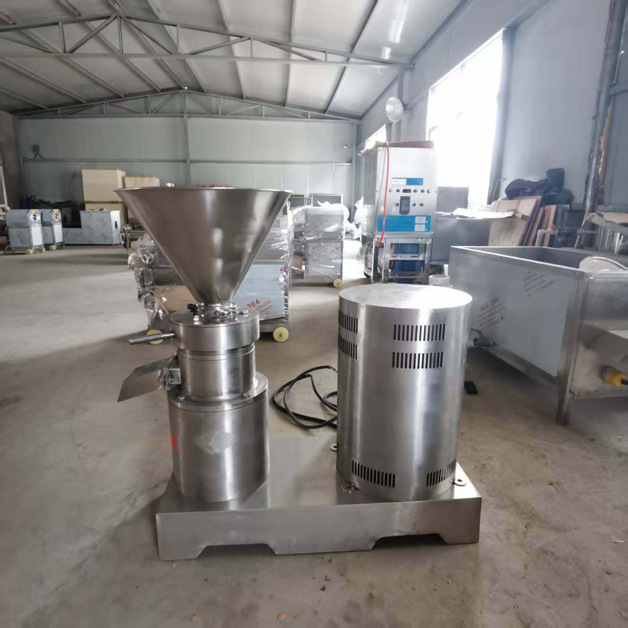 研磨机果酱芝麻酱花生酱胶体磨 南瓜胶体磨 鱼丸胶体磨研磨机,机械设备,研磨机,淘宝优惠券,粉丝福利购,淘宝优惠卷