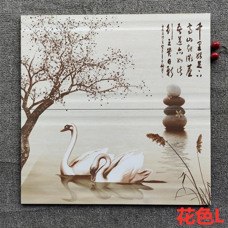 墙砖装饰花片300x600   画片艺术砖厨房卫生间个性瓷砖风景画花砖图片