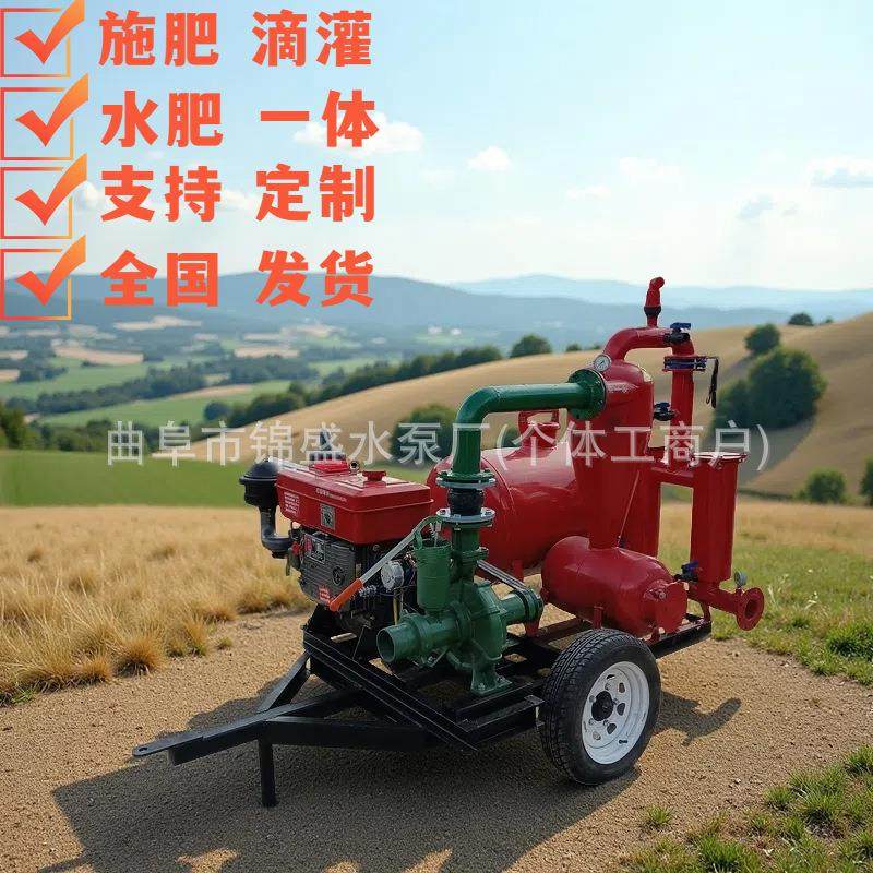 农田灌溉4寸3寸高扬程二次增压水泵多用途灌溉抽水泵远距离输送