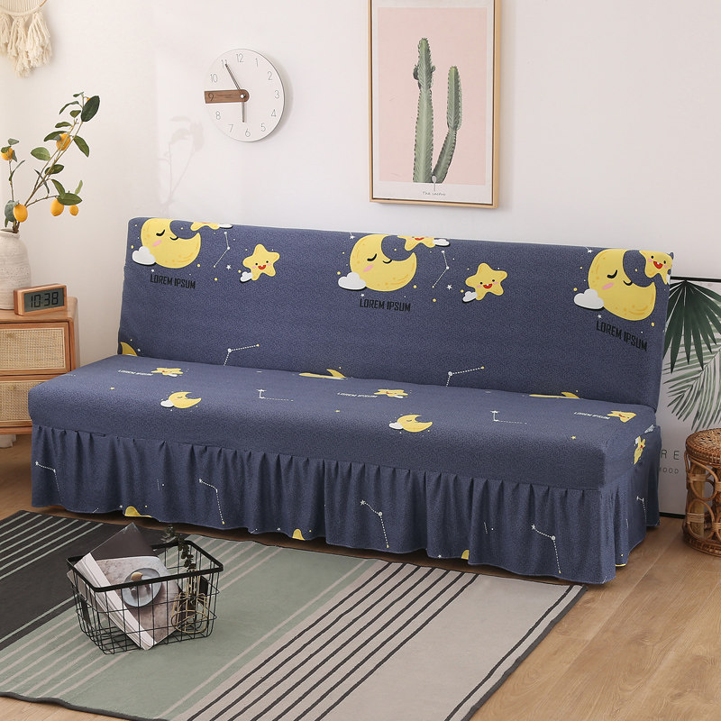 沙发床裙套罩 折叠无扶手裙边弹力沙发套简易懒人一体沙发垫.米,居家布艺,沙发套,淘宝优惠券,粉丝福利购,淘宝优惠卷