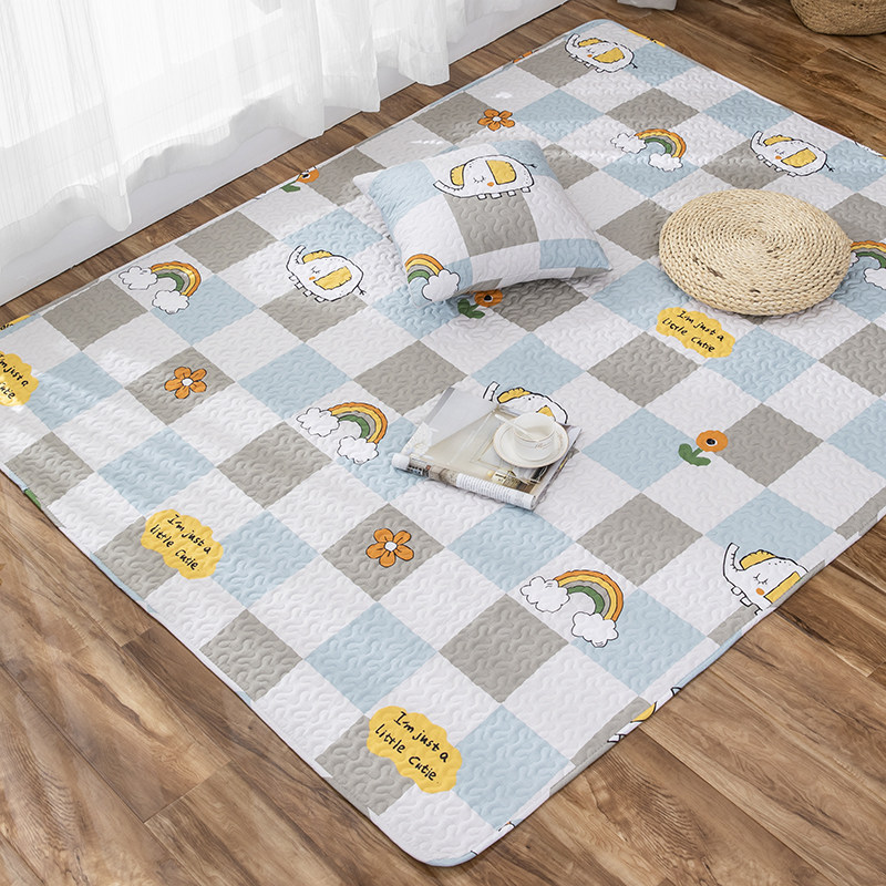 家用布艺地毯儿童客厅卧室满铺榻榻米防滑地垫全棉爬行垫,居家布艺,家用脚垫,淘宝优惠券,粉丝福利购,淘宝优惠卷