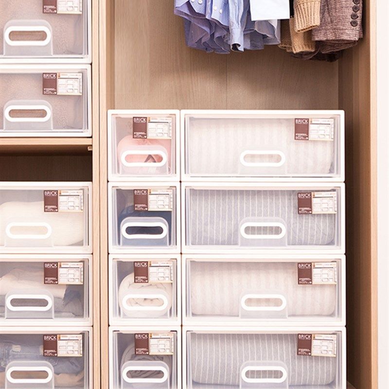 抽屉式收纳柜收纳盒抽屉式衣柜收纳盒衣物整理箱收纳箱,收纳整理,收纳箱,淘宝优惠券,粉丝福利购,淘宝优惠卷