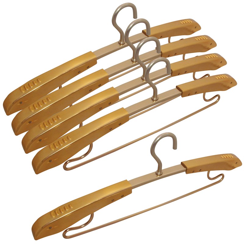 伸缩晾衣架家用多功能防滑挂衣架衣柜衣架挂太空铝合金衣架子