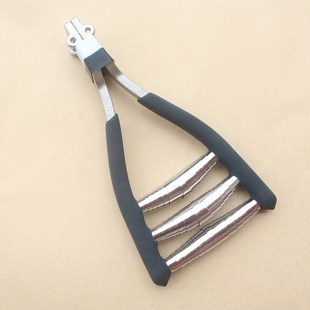 羽毛球网c球拍手工拉穿线机起始夹阻钳三弹簧固定工具打结